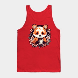 Cute Kawaii Redpanda | Chibi Red Panda Tank Top